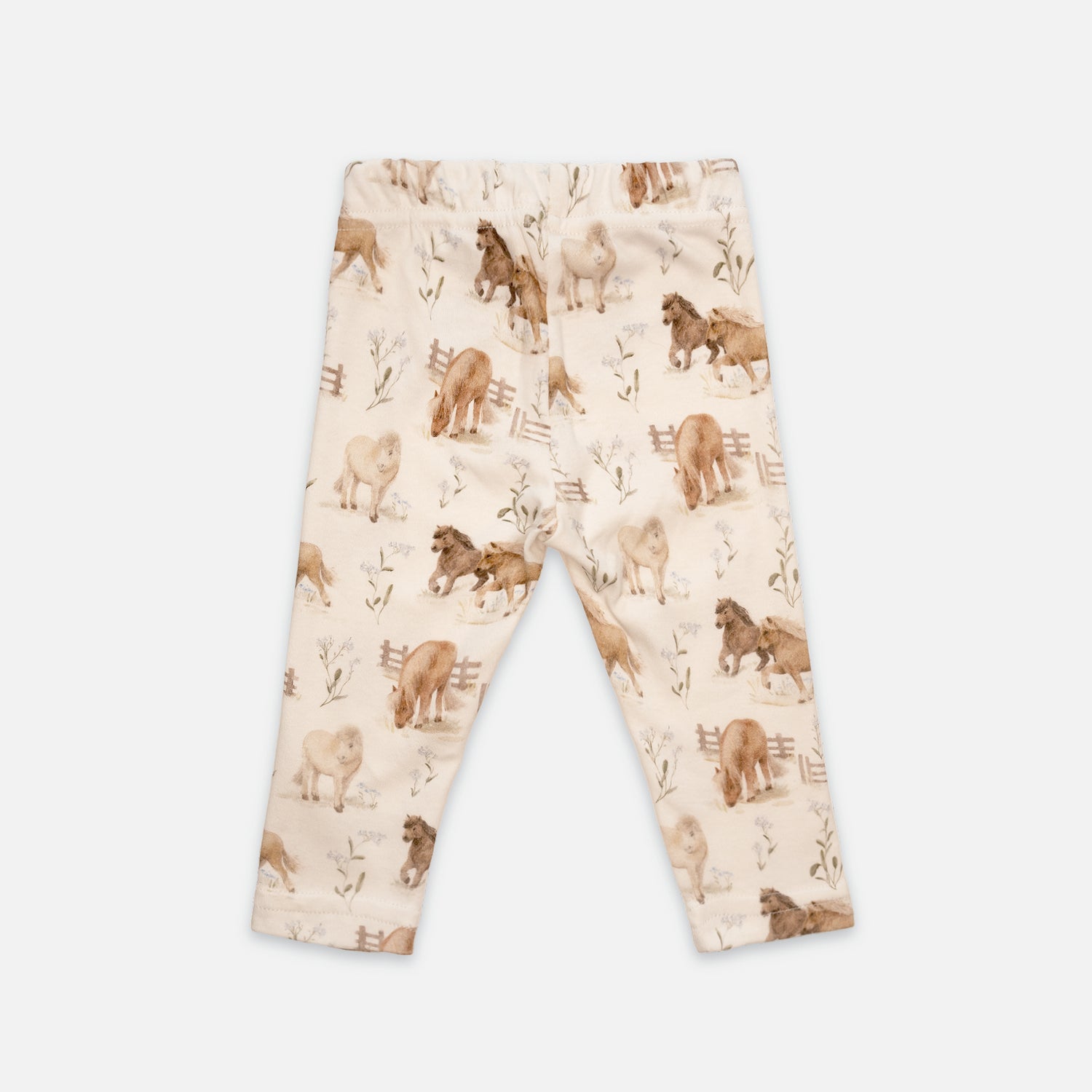 Leggings með hestamynstri
