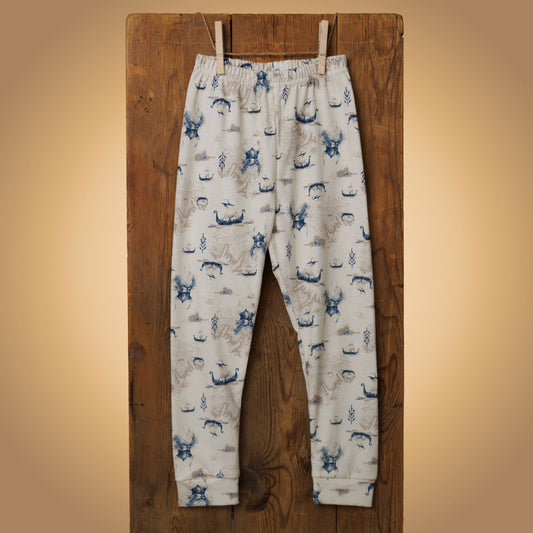 Patterned pajama set