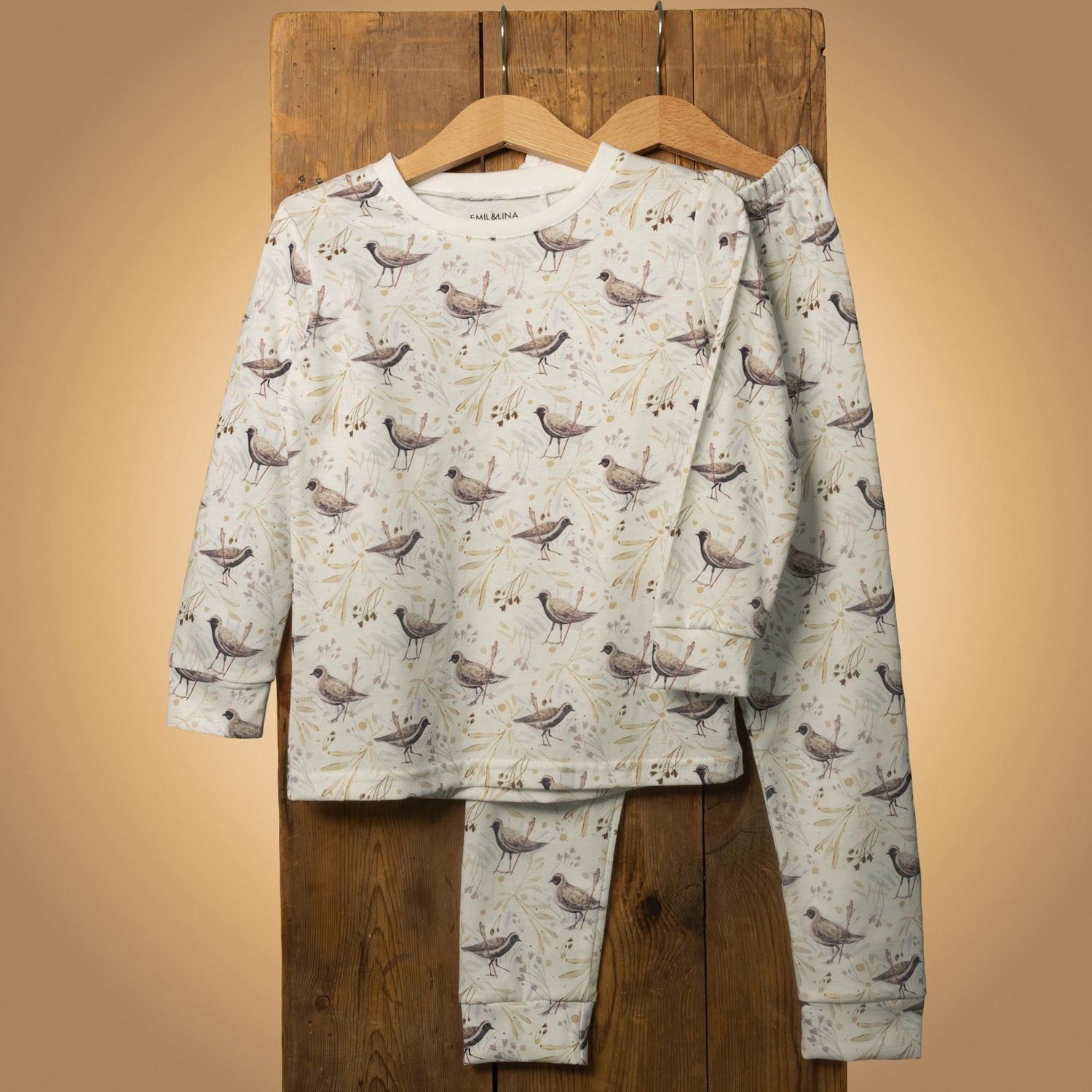 Patterned pajama set