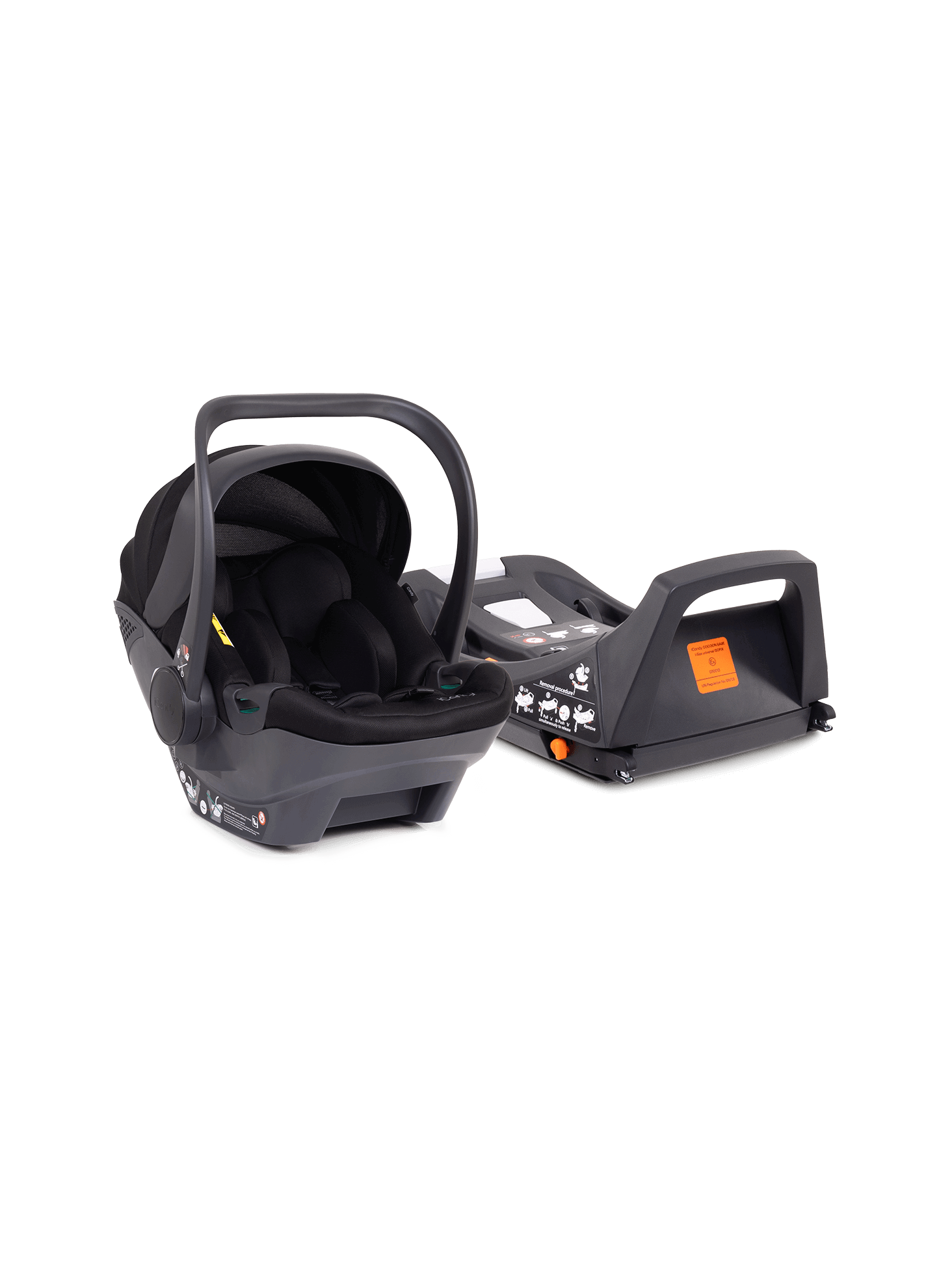car seat black pushchair