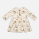 Patterned long-sleeved dress