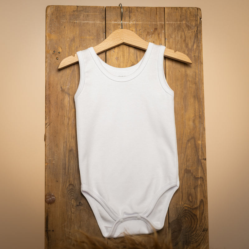 Snap-button tank bodysuit