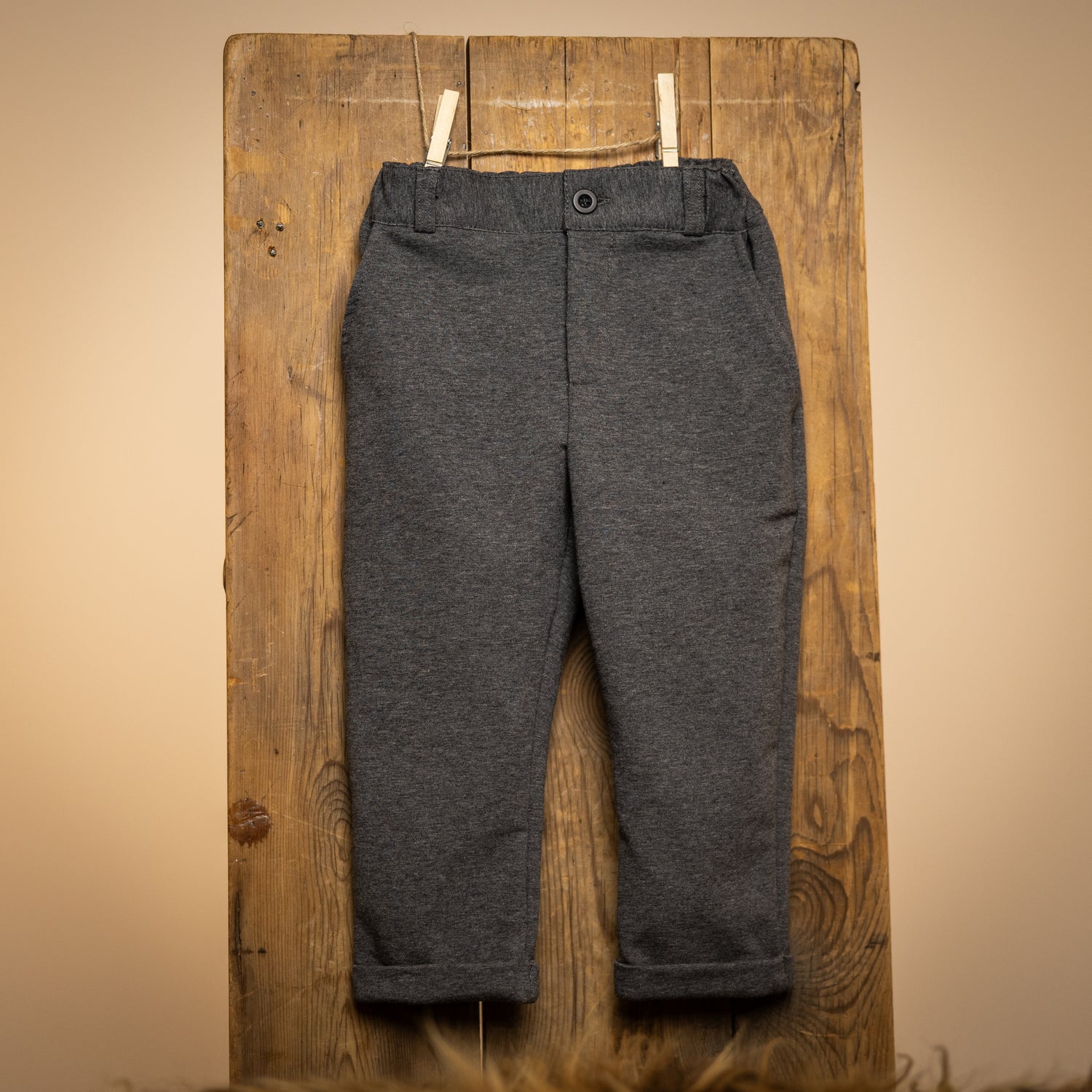 *Tailored button trousers