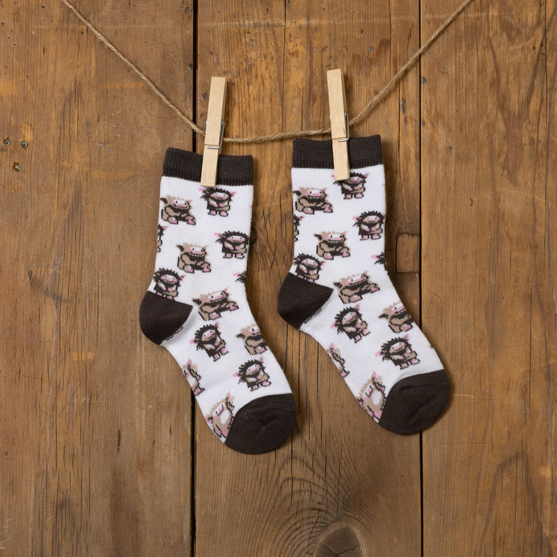 Sokkar með tröllamynstri