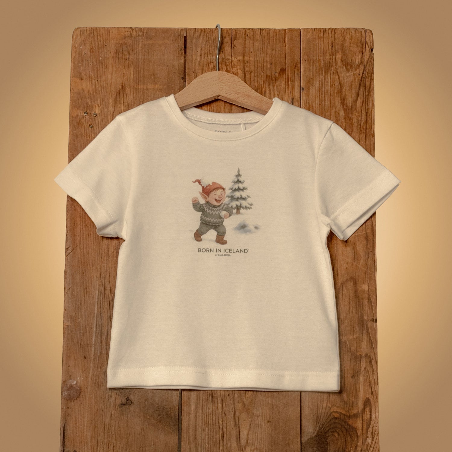 Bolur með jóla álfi