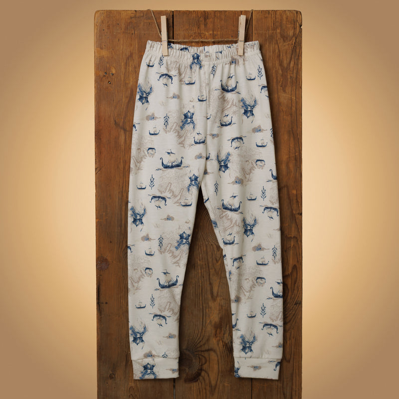 Patterned pajama set