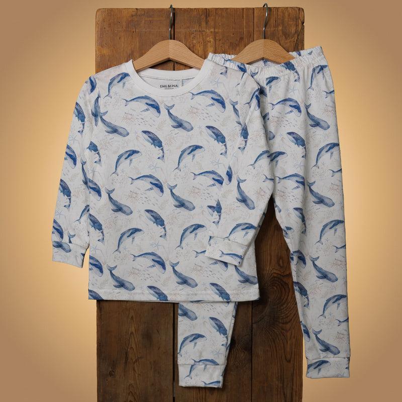 Patterned pajama set