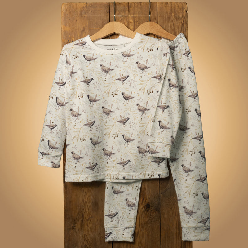 Patterned pajama set