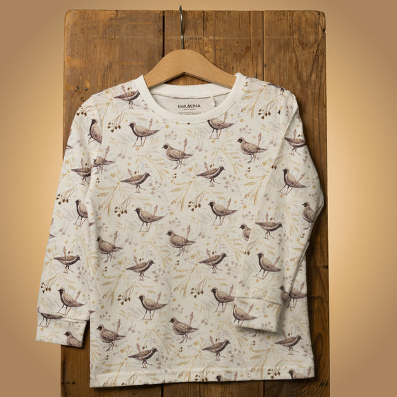 Patterned pajama set