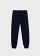Basic cuffed fleece trousers