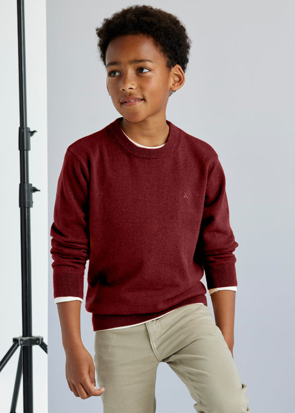 Basic cotton jumper