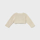 Basic knit short cardigan