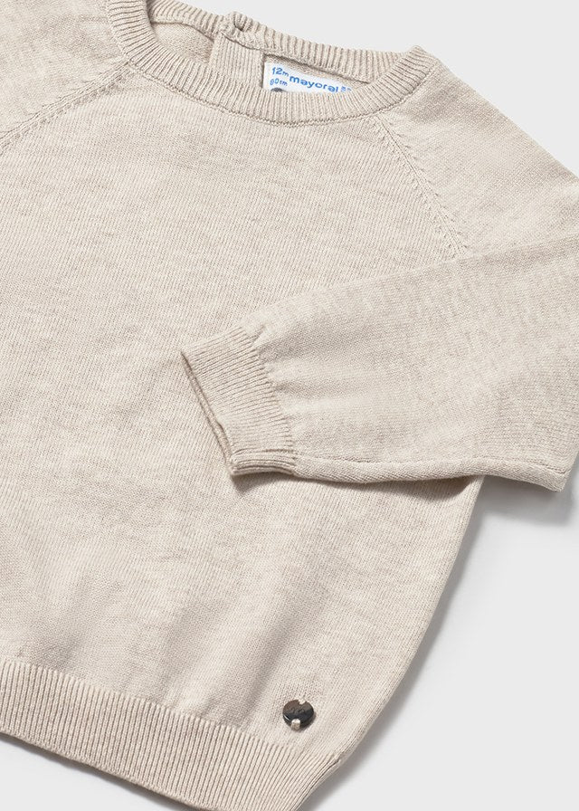 Basic cotton jumper