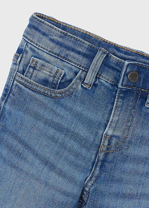 Basic slim fit trousers