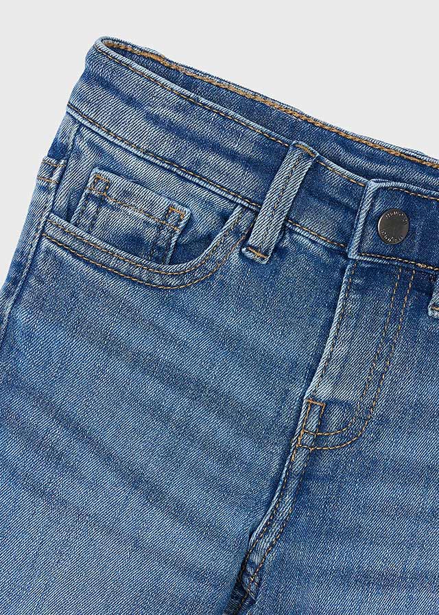 Basic slim fit trousers