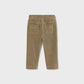 Basic cord knit trousers