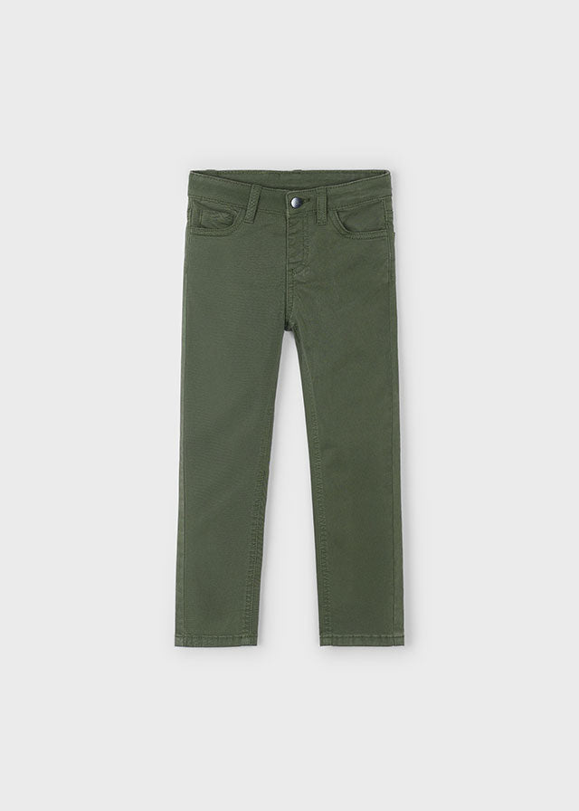 5 pocket slim fit basic pant