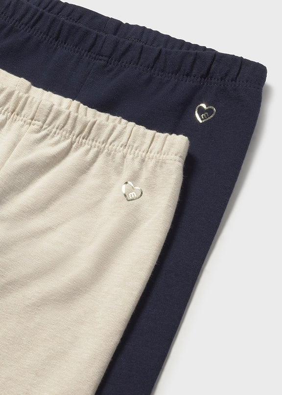 2 basic leggings set