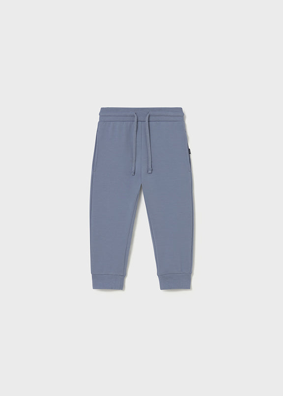 Basic cuffed fleece trousers