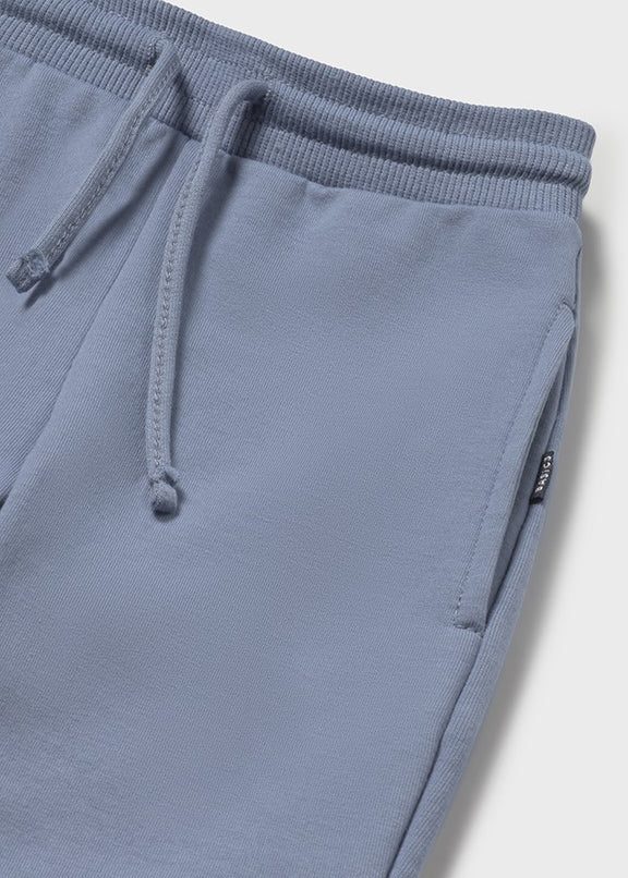 Basic cuffed fleece trousers