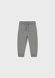 Basic cuffed fleece trousers