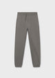 Basic cuffed fleece trousers