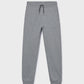 Basic cuffed fleece trousers