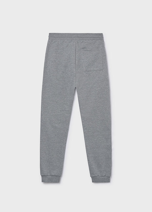 Basic cuffed fleece trousers