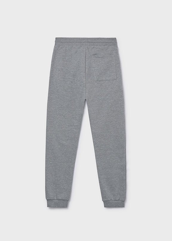 Basic cuffed fleece trousers