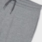 Basic cuffed fleece trousers
