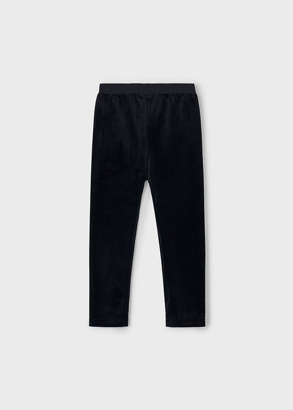 Basic velvet leggings