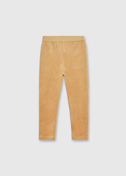 Basic velvet leggings