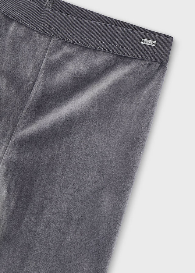 Basic velvet leggings