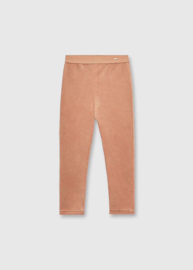 Basic velvet leggings