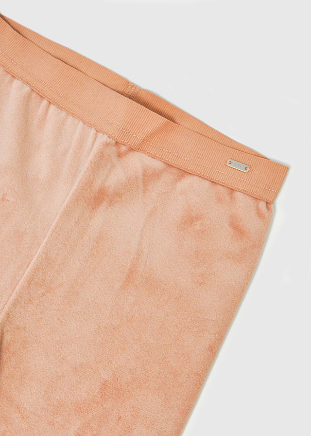 Basic velvet leggings