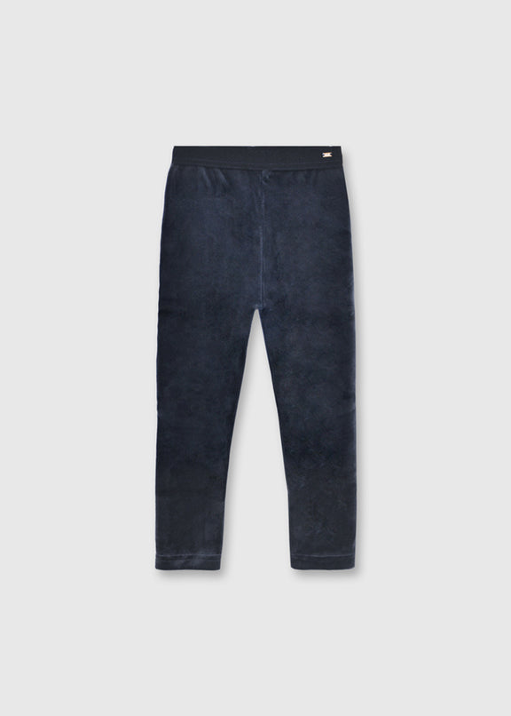 Basic velvet leggings