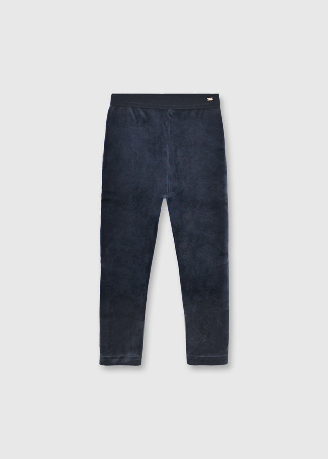 Basic velvet leggings