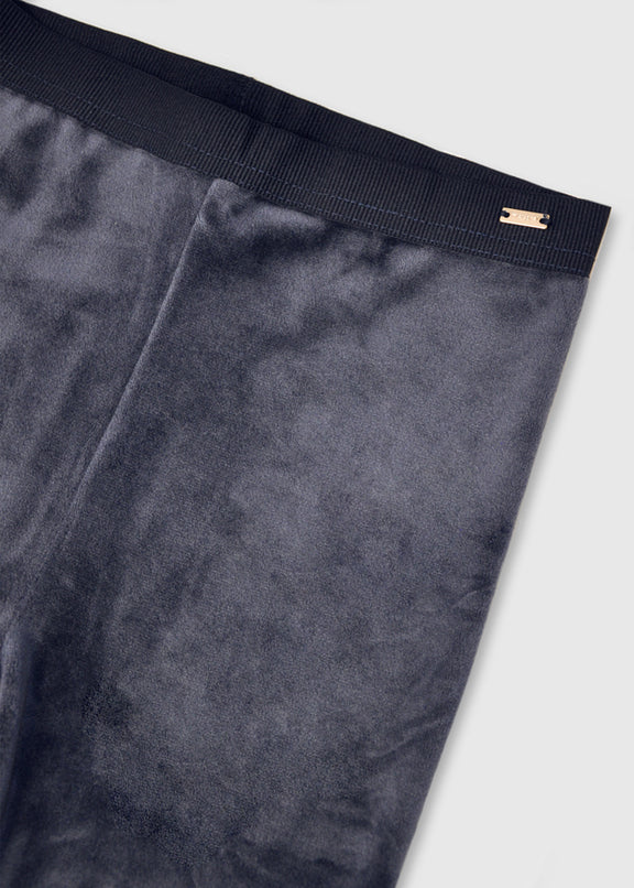Basic velvet leggings