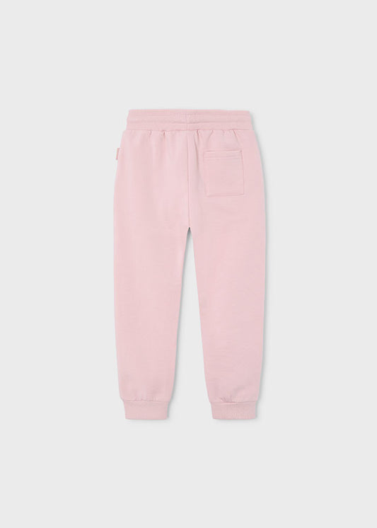 Basic cuffed fleece trousers