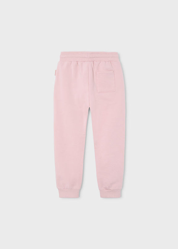 Basic cuffed fleece trousers