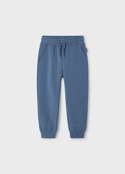 Basic cuffed fleece trousers