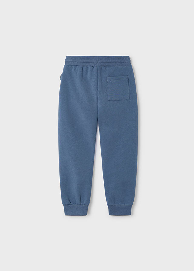 Basic cuffed fleece trousers