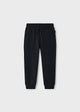 Basic cuffed fleece trousers