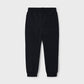 Basic cuffed fleece trousers