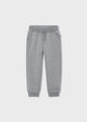 Basic cuffed fleece trousers