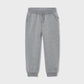 Basic cuffed fleece trousers