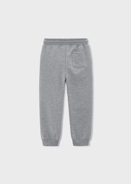 Basic cuffed fleece trousers