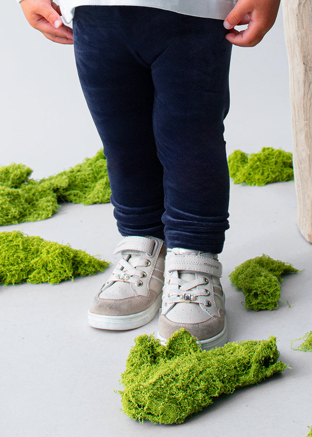 Basic velvet leggings