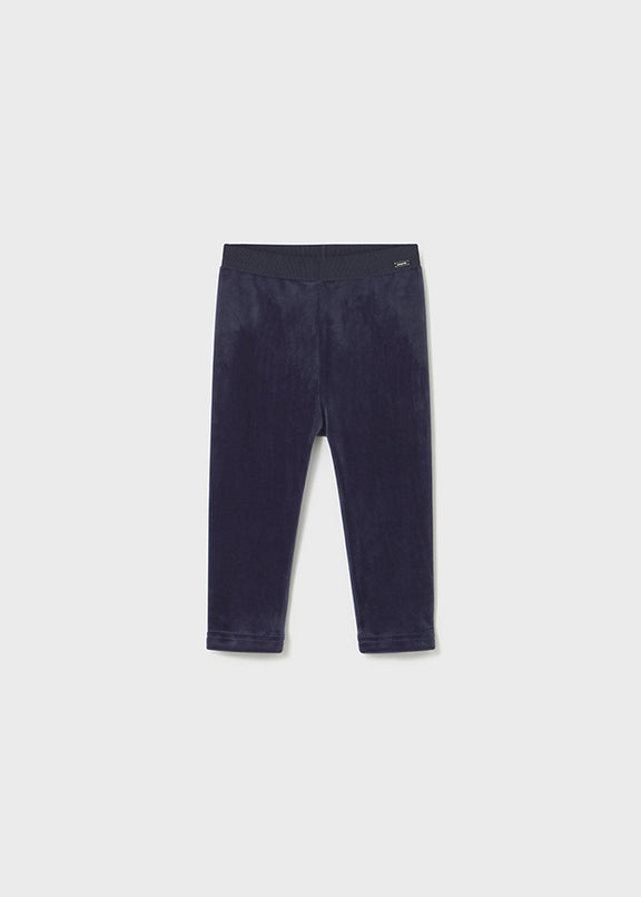 Basic velvet leggings