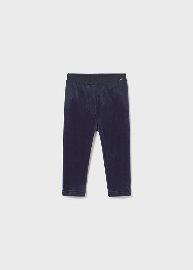 Basic velvet leggings
